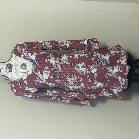 As U Wish Dresses & Skirts - As U Wish Floral Bell Sleeve Dress